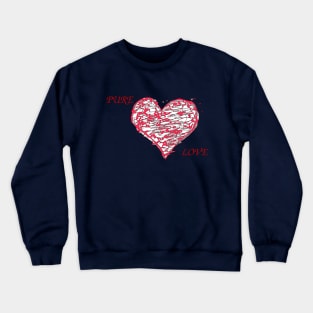 Heart of Pure Love Crewneck Sweatshirt